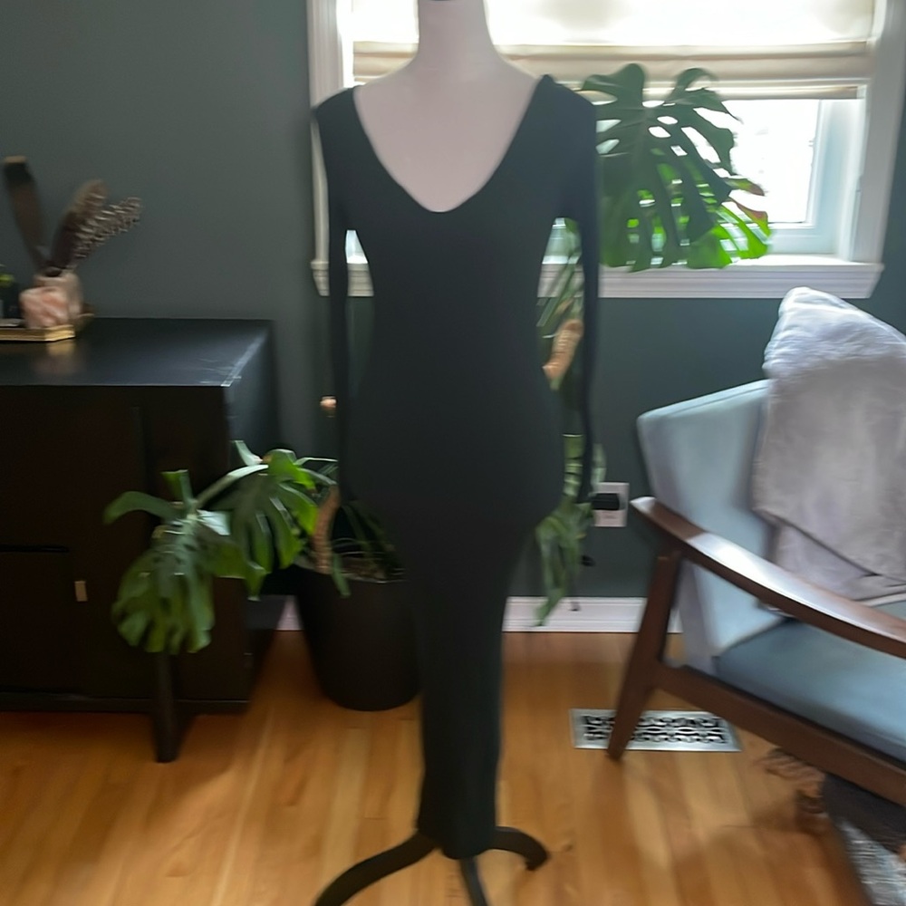 Green Long Sleeve Bodycon M